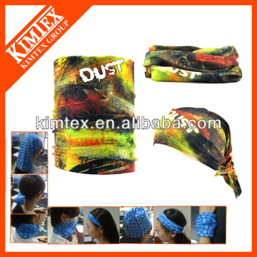 Cheap printed brand seamless custom elastic knit headband